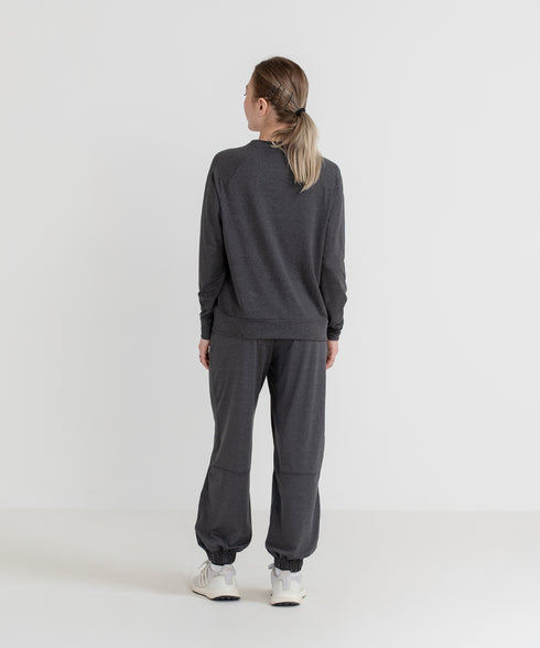 Women's B-Fit Raglan Melange Sweatshirt